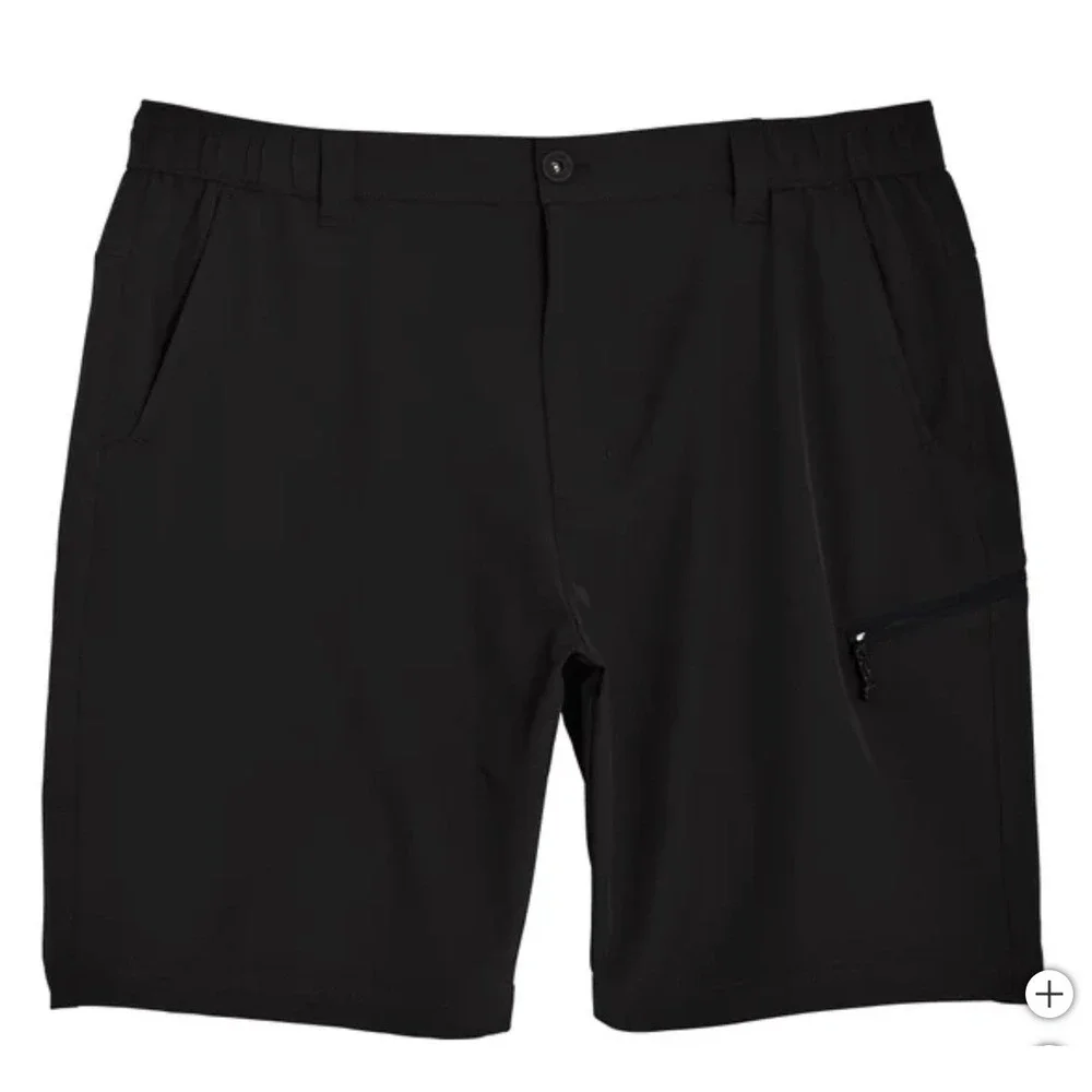 Weatherproof Vintage Men's Black Performance Tech Shorts Regular Fit Size 40 NWT